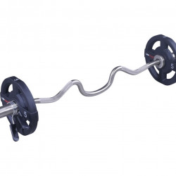 Olympic curled V-bar 50 mm 125 cm