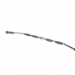 Lat bar chrome 120cm PU grip