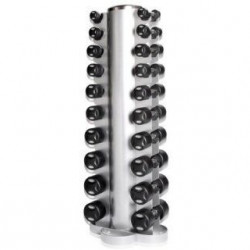 Dumbbelltower with fixed dumbbellset 1-10kg