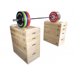 Crossmaxx wooden jerk block set