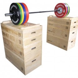 Crossmaxx wooden jerk block set