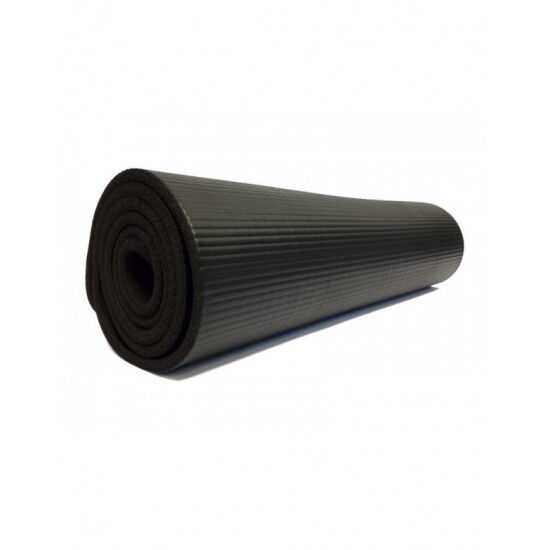 Core Fitness Mat 182x58x1 cm Zwart