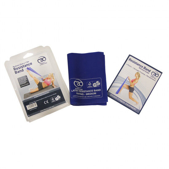 Weerstandsband - Medium kleur Blauw Weerstandsband - Medium kleur Blauw