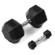 HAMMER Kompakthantel 1–30 kg HAMMER Hexagon dumbbell met rubbercoating