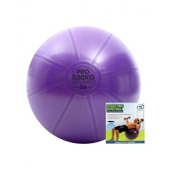 Swiss Ball - 500 kg, 55 cm met pomp Swiss Ball - 500 kg, 55 cm met pomp