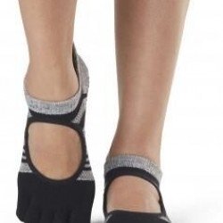 Antislip Sokken Bellarina Met Tenen In Eclipse - ToeSox S/M