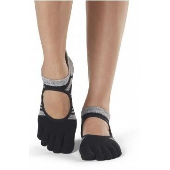 Antislip Sokken Bellarina Met Tenen In Eclipse - ToeSox S/M