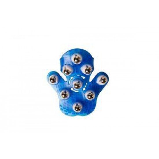 Massage handschoen Flowee Blauw