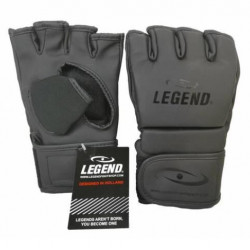 Legend Flow MMA handschoenen of Bokszak handschoenen mat zwart
