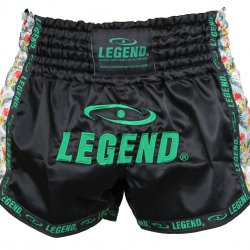 Kickboks broekje dames flower power Legend Trendy  - Maat: L