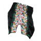 Kickboks broekje dames flower power Legend Trendy - Maat: L Kickboks broekje dames flower power Legend Trendy - Maat: L