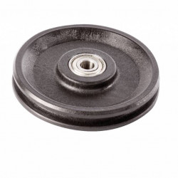 Katrol Ø125 mm-kogel gelagerd