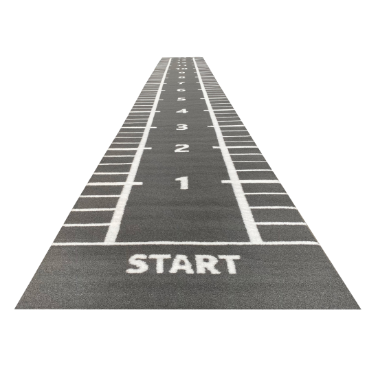 Sprinttrack 2 x 15m - Grijs