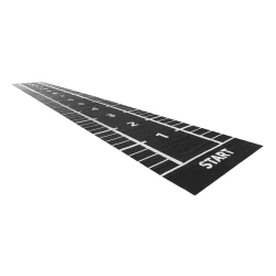 Sprinttrack 2 x 15m - Zwart