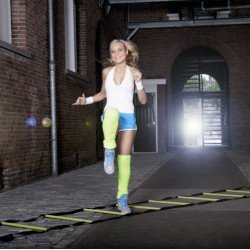 Speed ladder with bag