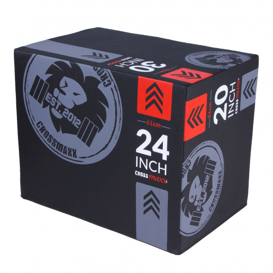 Soft plyo box 3-in-1 hoogtes