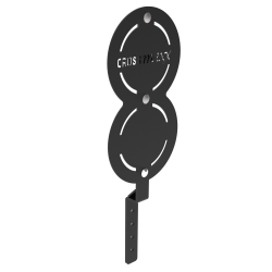 Fitness rek - Dubbele Wallball Target