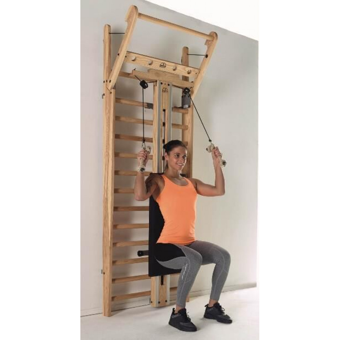 NOHrD Wallbar Het Uitklapbare Wandrek Voor Krachttraining Fitness