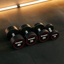 Compacte Dumbbells PU 2,5 kg - 40 kg