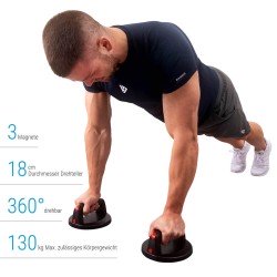 Magnetische Push-Up Grepen