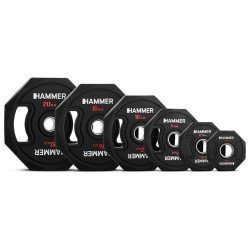 Octagon Halterschijven 50 mm 1,25 kg - 15 kg