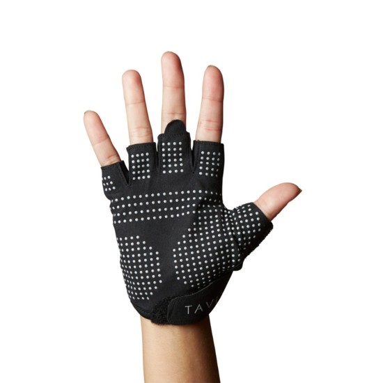 Grip handschoenen zwart Toesox S Grip Handschoenen Zwart Toesox S/M/L