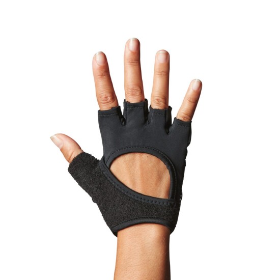 Grip handschoenen zwart Toesox S Grip Handschoenen Zwart Toesox S/M/L