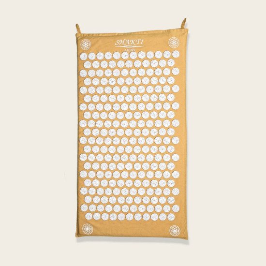 Shakti Spijkermat Set Light – Geel
