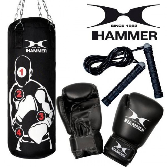 Hammer Boxing Set Sparring Pro, 80 cm