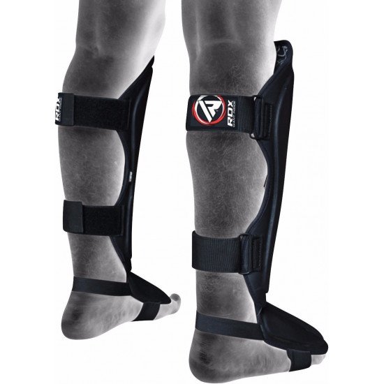 RDX Shin Instep Molded KING - ZwartMedium