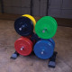 Body-Solid Chicago Extreme Gekleurde Olympische Bumper Plates OBPXCK5 kg Zwart