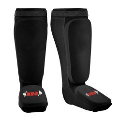 NRG fitness - SIBB Scheenbeschermers Shin & Instep Zwart