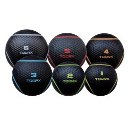 Toorx Fitness - Medicine Ball 1 - 6 kg | Full Black