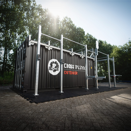 Crossmaxx® Outdoor Upright Stand 380cm - Duurzaam en Modulair Ontdek de Crossmaxx® Outdoor Upright stand van 380cm, duurzaam en geschikt voor diverse buitentrainingen en homegyms.