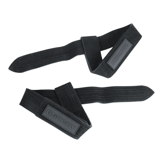 Crossmaxx Leather Lifting Straps voor Weightlifting en Crossfit De LMX1827 Crossmaxx® Leather lifting straps zijn perfect voor weightlifting en crossfit, met neoprene padding voor extra comfort.