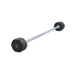 LMX74.S Lifemaxx PU straight barbell (10 - 40kg)