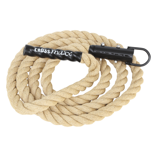 LMX1268 Crossmaxx® Klimtouw van 4 meter, gemaakt van stevig sisal met een diameter van 35mm voor optimale grip.