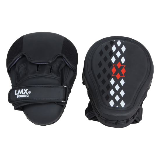 LMX1557 Boxing Focus pads van hoogwaardig Skintex met gel plaat. Lichtgewicht en ergonomisch, ideaal voor groepslessen en coördinatietraining.