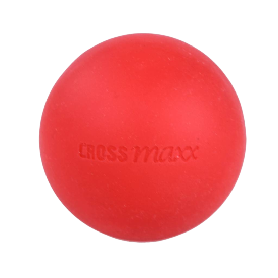 De LMX1614 Crossmaxx® Lacrosse bal is ideaal voor zelfmassage van triggerpoints en spierpijn, geschikt voor intensief commercieel gebruik.