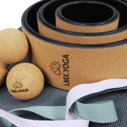 LMX1215 LMX.® Yoga wheel set 3pcs – cork LMX1215 LMX.® Yoga wheel set 3pcs – cork