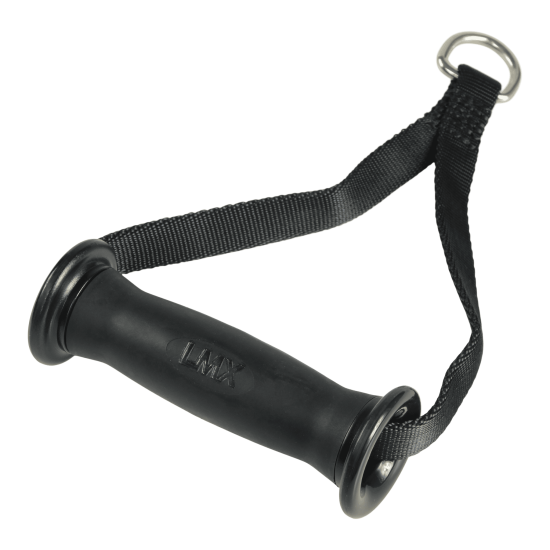 Ontdek het LMX114 Strap handle met antislip, geschikt voor zware trainingen tot 150 kg. Comfortabel en duurzaam, ideaal voor krachttraining.