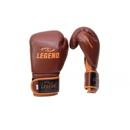 Bokshandschoenen Bruin powerfit Protect - Maat: 16oz