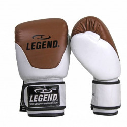 Leren Bokshandschoenen Legend Thai series Bruin - Maat: 16oz