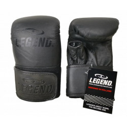 Leren zakhandschoenen voor op de bokszak - Maat: S