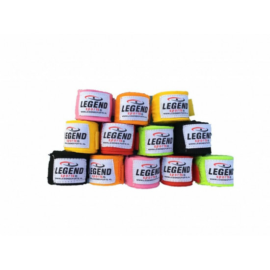 Bandages 2,5M Legend Premium  diverse kleuren - Kleuren: Oranje