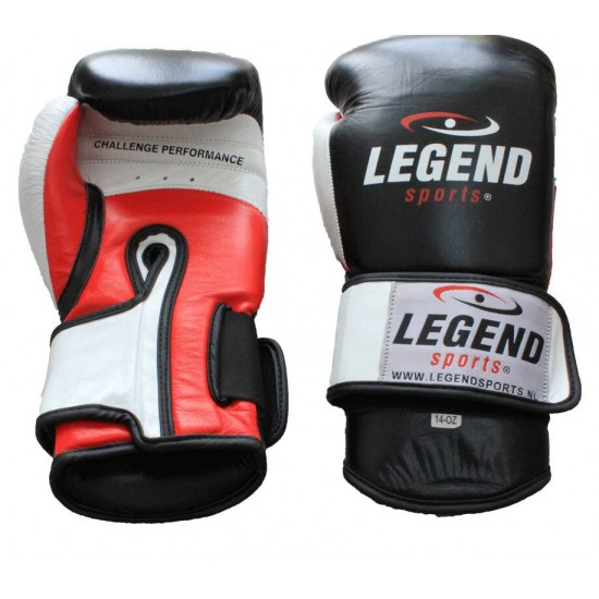 Leren Bokshandschoenen Legend Power - Maat: 12oz