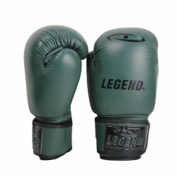 bokshandschoenen kind leer 6oz Army - Maat: 6oz