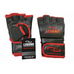 Bokszak/MMA handschoenen Legend Flow zwart rood - Maat: S