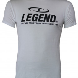 t-shirt wit Slimfit Legend - Maat: XXL