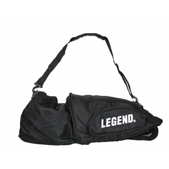 Sporttas Legend aanpasbaar backpack tas 2 in 1 zwart
